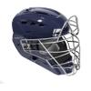 FORCE3 PRO GEAR Defender XS3 Catchers Helmet Gloss (Navy/Silver, Large) view 3