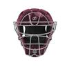 FORCE3 PRO GEAR Defender XS3 Catchers Helmet Gloss (Maroon/Silver, Large) view 1