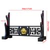 FOXSMZZ Sword Holder Velvet Padded Katana Stand Samurai Display Rack Support All Tanto Swords Weapon Display Stand (Dragon-2) view 2