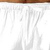 JEsilunmaMY Men's Cotton Linen Drawstring Jogger Pants Elastic Waist Lightweight Casual Pants Loose Summer Beach Yoga Pants (White,Medium) view 2
