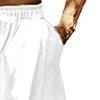 JEsilunmaMY Men's Cotton Linen Drawstring Jogger Pants Elastic Waist Lightweight Casual Pants Loose Summer Beach Yoga Pants (White,Medium) view 3