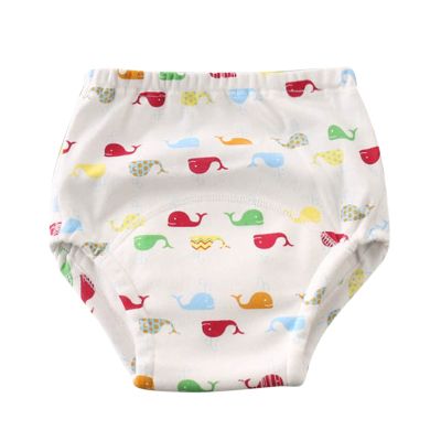 NineFit Basics Newborn Unisex Cotton Reusable Underwear Infant Boys Girls Breathable iapers Absorbent Swim iaper (I, 6 Months)