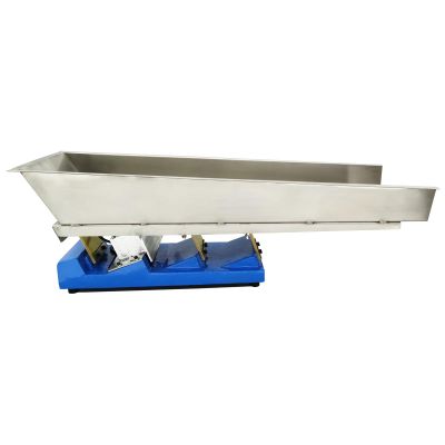 HayWHNKN Vibration Feeder GZV-8 Electromagnetic Vibrating Feeder Shaking Feeding Machine with Controller for Powder Granular Materials 110V