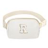 Birthday Gifts Christmas Personalized Gift for 4 5 6 7 8 9 10 11 12 13 14 Year old Girls Teen Sister Kid Initial Letter Fanny Pack Trendy Stuff Crossbody Bag White Letter R view 1