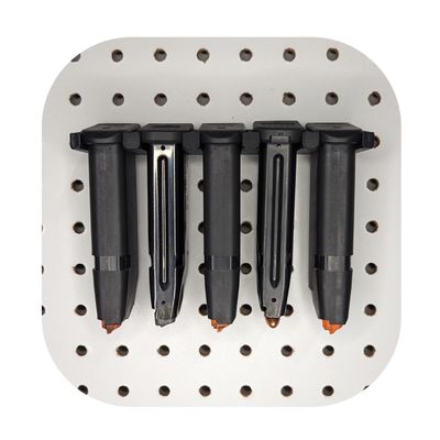 Hammy3DPrints Mount for Glock 43X / 48 and S15 Mags - Pegboard/Metal Pegboard/Skadis/etc. | Magazine Holder Storage Rack (Wall Control/Gun Pegboard)