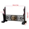 FOXSMZZ Sword Holder Velvet Padded Katana Stand Samurai Display Rack Support All Tanto Swords Weapon Display Stand (Kirin-2) view 2