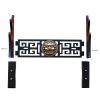 FOXSMZZ Sword Holder Velvet Padded Katana Stand Samurai Display Rack Support All Tanto Swords Weapon Display Stand (Kirin-2) view 4