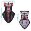 Headwear Bandana for Dust Wind Sun-Neck Cover Head Wrap Balaclava Headband Magic Face Scarf w/Ear Loops view 3
