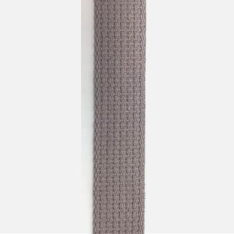 1 Pcs 1" Grey Cotton Webbing 10 Yards -Rk8