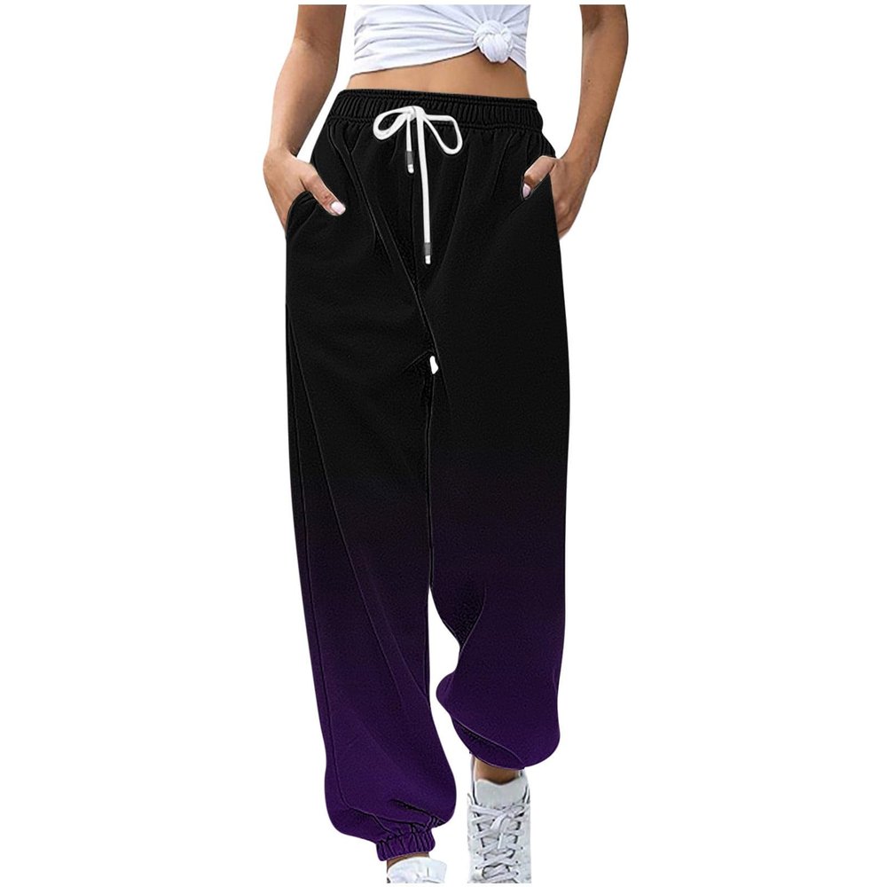 high Waisted Pants for Women Work Dressy Petite Plus Size Thick Sweatpants High Waisted Warm Winter Pants Soft Sweatpants for Women Joggers Women's Joggers Pants Loose Workout Comfy Lounge Pants