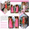 PODKREC Women Summer Mini Dress,Womens Tennis Dress Workout Mini Dress,Summer Sleeveless Mini Dress,Athletic Romper Dress (10,M) view 2
