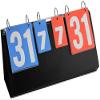 UNbit 4 Digit Scoreboard Table Top Scoreboard Flipper Score Flip Scoreboard for Basketball Table Tennis Soccer Baseball and Other Competition Durable Scoreboards view 1