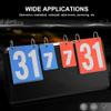UNbit 4 Digit Scoreboard Table Top Scoreboard Flipper Score Flip Scoreboard for Basketball Table Tennis Soccer Baseball and Other Competition Durable Scoreboards view 2