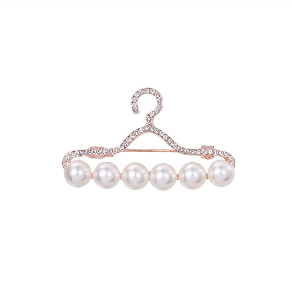 WCB1FPu Women's Brooch Pin Personality Brooch Pin Alloy Electroplating Brooch Ladies Clothing Brooch (A)