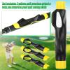 RoundFunny 2 Pack Golf Grip Trainer Attachment for Improving Hand Positioning on Club Right Handed Golf Swing Trainer for Kids and Woman Beginner Learn Correct Grip Posture(Yellow) view 3