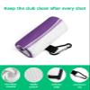IDOWMAT Texture Golf Towel 16"x24" Microfiber Glof Towels for Golf Bag, Waffle Pattern Golf Club Cleaning Towel with Carabiner Clip Golf Gift for Women & Men, Artistic Purple Stripes Texture view 4