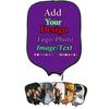 Custom Pickleballs Paddle Protection Personalized Pickle Balls Racquet Cover, Design with Photo Logo Text, Fits Most Rackets, Great Gifts to Family or Friend, 8.5"x11.5", Purple view 1