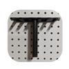 Hammy3DPrints Mount for Desert Eagle Mags - Pegboard/Metal Pegboard/Skadis/etc. | Magazine Holder Storage Rack (Squarelok) view 1