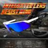 BIRCEN Mens Sports Baseball Sunglasses: TR90 Lightweight Cycling Glasses Wrap Around Running Glasses for Outdoor MTB Bike view 4