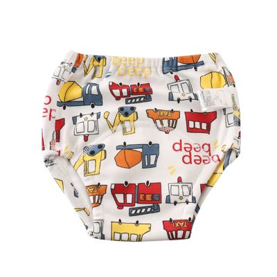 Newborn Unisex Cotton Reusable Underwear Infant Boys Girls Breathable iapers Absorbent Swim iaper (D, 24 Months)