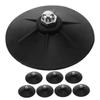 NineFit Basics 8pcs Heavy Duty Rubber Suction Cups for Boxing Punching Bag Replacement Base Sturdy Support for Freestanding Training Easy to Install Enhances Stability and Performance view 1