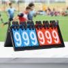 UNbit Scorekeeper Multi Sports Tennis Scoreboards Pingpong Tabletop Scoreboard Flip for Team Football Basketball Baseball Competition Scoreboards view 4