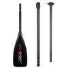 Z&J SPORT 3-Piece SUP Paddle 172-220cm Adjustable, Full Carbon Racing Stand-up Paddle (HL: 16.8cm*47cm, 90.7sq. in) view 2
