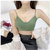 SYANKANGXIAO 6 Pieces V-Neck Comfortable Gym Sports Camisole Bra for Girls Women Yoga Padded Bralettes with Thin Straps view 4