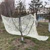 Outdoor Camouflage Netting 22m 23m 26m 33m 45m 46m,Sunscreen Camo Netting,Military Net,Hunting Camouflage Net,Camping,Party Decorations,Garden Shade Net,Car Covers,Beige-1.5x4m(4.9*13.1ft) view 3