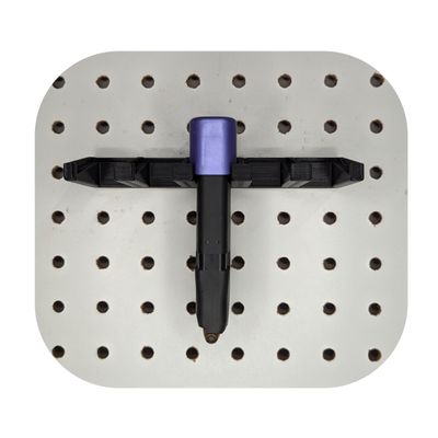 Hammy3DPrints Mount for Glock 43 Mags - Pegboard/Metal Pegboard/Skadis/etc. | Magazine Holder Storage Rack (Squarelok)