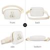 Birthday Gifts Personalized Mother's Day Gifts for 4 5 6 7 8 9 10 11 12 13 14 Year old Girls Teen Sister Kid Initial Letter Fanny Pack Trendy Stuff White Letter A view 2