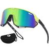 BIRCEN Mens Sports Baseball Sunglasses: TR90 Lightweight Cycling Glasses Wrap Around Running Glasses for Outdoor MTB Bike view 1