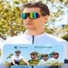 BIRCEN Mens Sports Baseball Sunglasses: TR90 Lightweight Cycling Glasses Wrap Around Running Glasses for Outdoor MTB Bike view 2