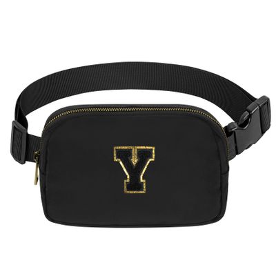 Birthday Gifts Personalized Mother's Day Gifts for 4 5 6 7 8 9 10 11 12 13 14 Year old Girls Teen Sister Kid Initial Letter Fanny Pack Trendy Stuff Black Letter Y