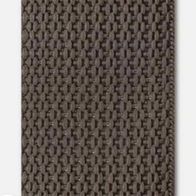 1 Pcs 1" Brown Polypropylene Webbing 15 Yards -Rk8