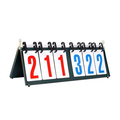UNbit Flip Scoreboards Aluminium 6-Digit Scoreboard Basketball Football Volleyball Table Tennis Badminton Scoreboard Scoreboards