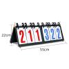 UNbit Flip Scoreboards Aluminium 6-Digit Scoreboard Basketball Football Volleyball Table Tennis Badminton Scoreboard Scoreboards view 3