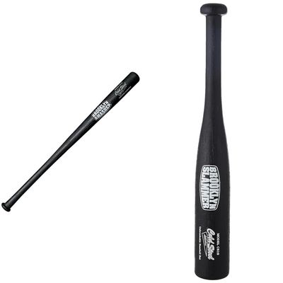 Cold Steel Brooklyn Smasher, Black, 34 Inch & Brooklyn Series Unbreakable Baseball Bat - Made of High-Impact Polypropylene, Brooklyn Slammer (19"), One Size (92BSW)
