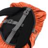 M METERXITY Backpack Rain Cover - Waterproof Lightweight Cover with Horizontal Reflective Strap, Apply to Hiking/Mountain Climbing (55-65L, L, Orange) view 4