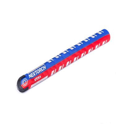NEXTORCH Red and Blue Flashing Police Lights, Rechargeable LED Slap Bracelet Strobe Light for Police Law Enforcement Bike Riding Security, Night Safety Dog Walking Running Cycling Emergency 1 Pack
