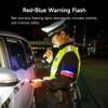 NEXTORCH Red and Blue Flashing Police Lights, Rechargeable LED Slap Bracelet Strobe Light for Police Law Enforcement Bike Riding Security, Night Safety Dog Walking Running Cycling Emergency 1 Pack view 2