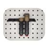 Hammy3DPrints Mount for FN Reflex 9mm Mags - Pegboard/Metal Pegboard/Skadis/etc. | Magazine Holder Storage Rack (Wall Control/Gun Pegboard) view 1