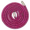 ANUFER One Piece 6MM Glitter Round Shoe Lace with Rhinestones Drawstring Cord Hoodie Strings Replacements SN0712111-2 Fuchsia 140CM view 1