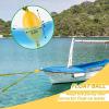 Tow Harness with Float, Boat Tow Rope for Tubing, Heavy Duty Tow Harness for Water ski,Wakeboard, kneeboard 16FT view 4