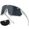 BIRCEN Mens Sports Baseball Sunglasses: TR90 Lightweight Cycling Glasses Wrap Around Running Glasses for Outdoor MTB Bike view 1