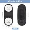 AHADERMAKER 2 pcs Strap Handle Patches PVC Strap Armrest for Inflatable Boat, Raft, Dinghy, Kayak, Canoe, Surfboard, Paddleboard, Paddle Board Strap Patch Grab Handle view 2