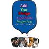 Custom Pickleballs Paddle Protection Personalized Pickle Balls Racquet Cover, Design with Photo Logo Text, Fits Most Rackets, Great Gifts to Family or Friend, 8.5"x11.5", Cerulean view 1