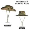 Sun Hats for Men Women Bucket Hat UPF 50+ UV Protection Boonie Hat for Safari Fishing Hiking Garden Beach view 2