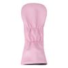 Andux 4Pack/Set PU Large Number Golf 460cc Driver Fairway Woods Hybrids Club Head Covers Pink view 3