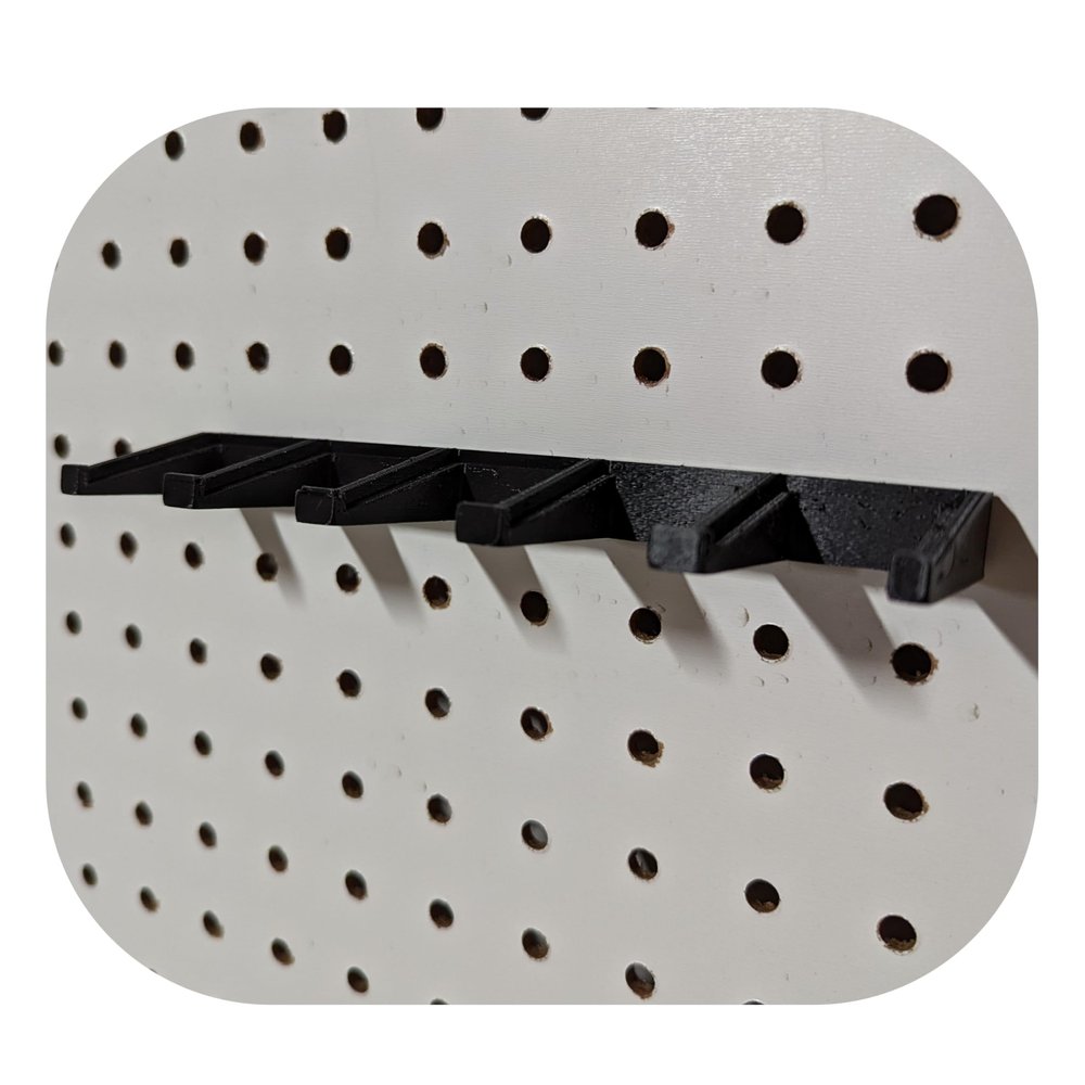 Hammy3DPrints Mount for Glock .45/10mm Mags - Pegboard/Metal Pegboard/Skadis/etc. | Magazine Holder Storage Rack (Promag: Vault Tek)